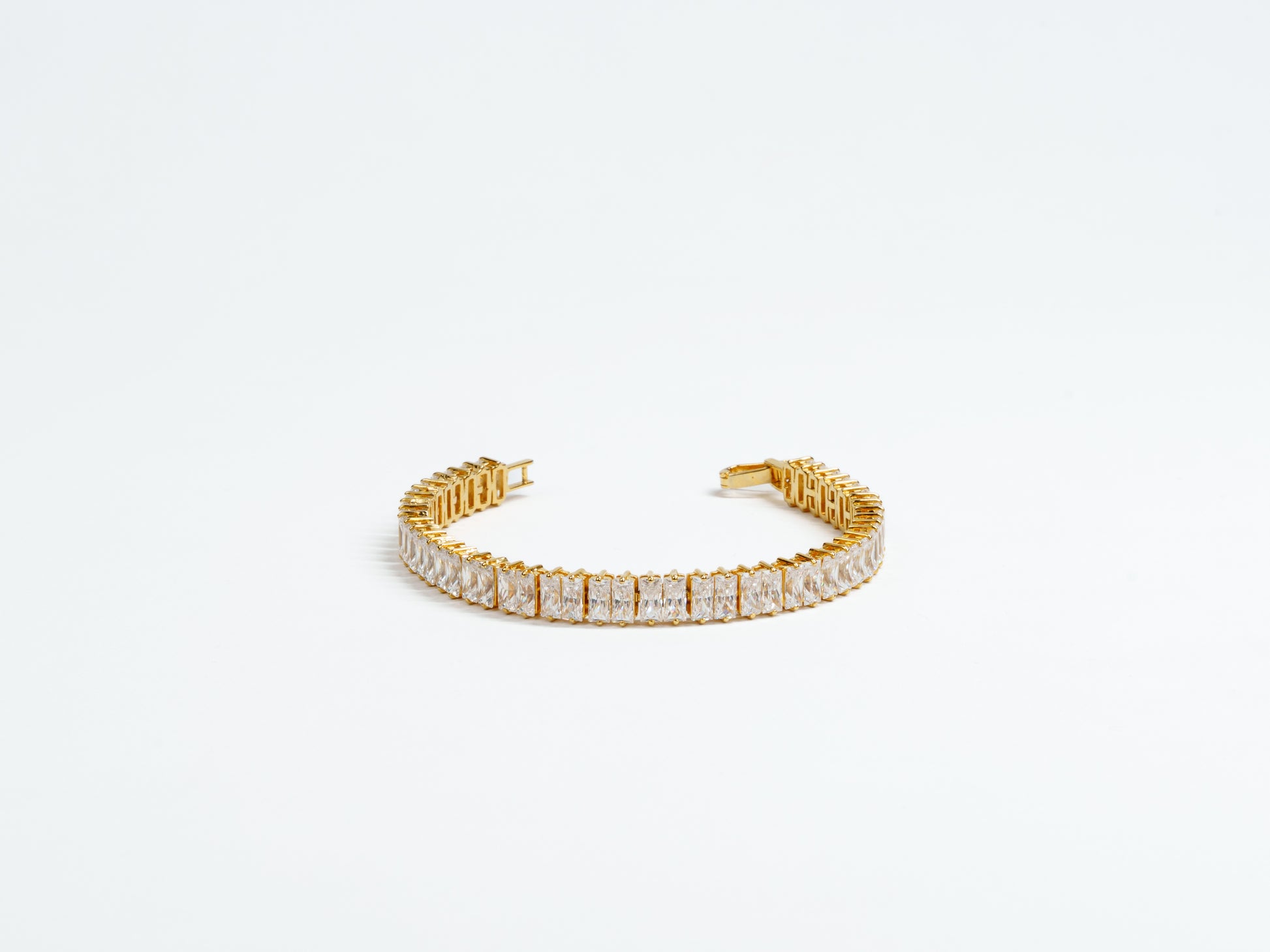 Gold Crystal Horizon Bracelet