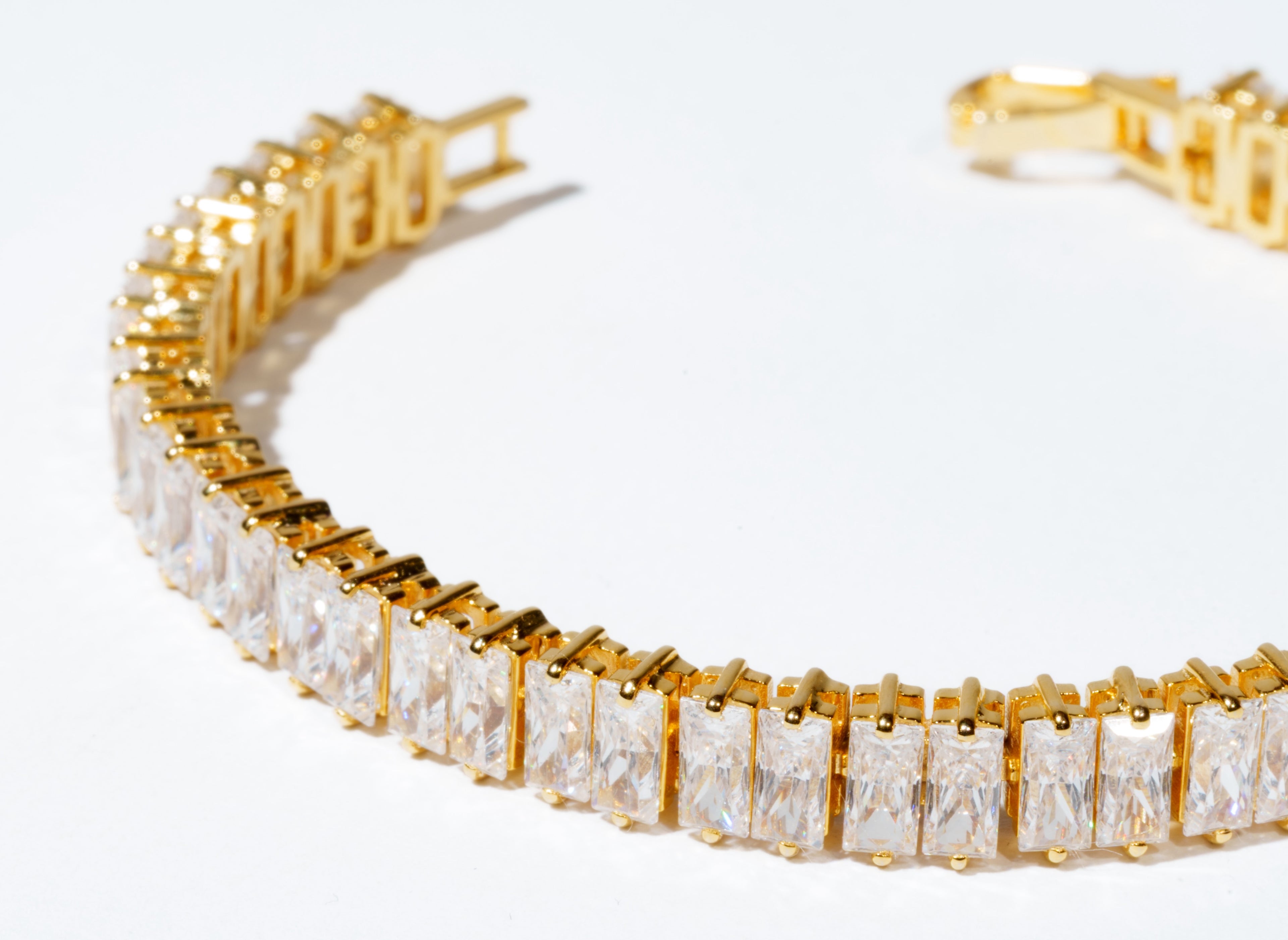 Gold Crystal Horizon Bracelet