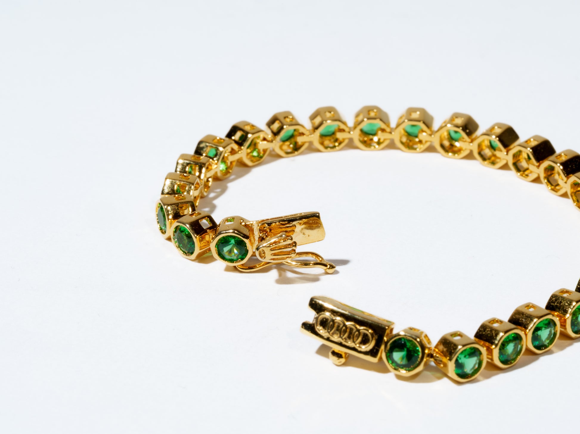 Gold Emeral Grace Bracelet