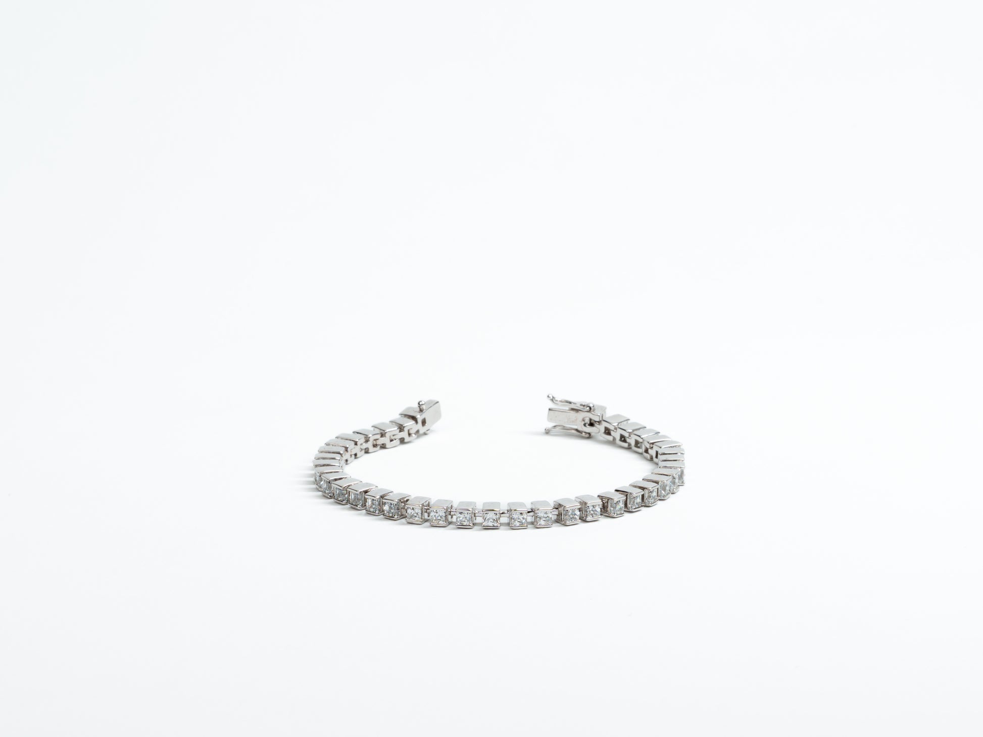 Frosted Infinity Bracelet