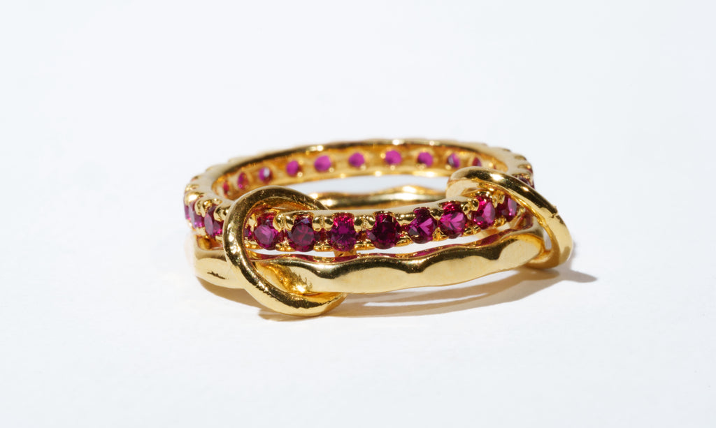 Gold Entwine Ring