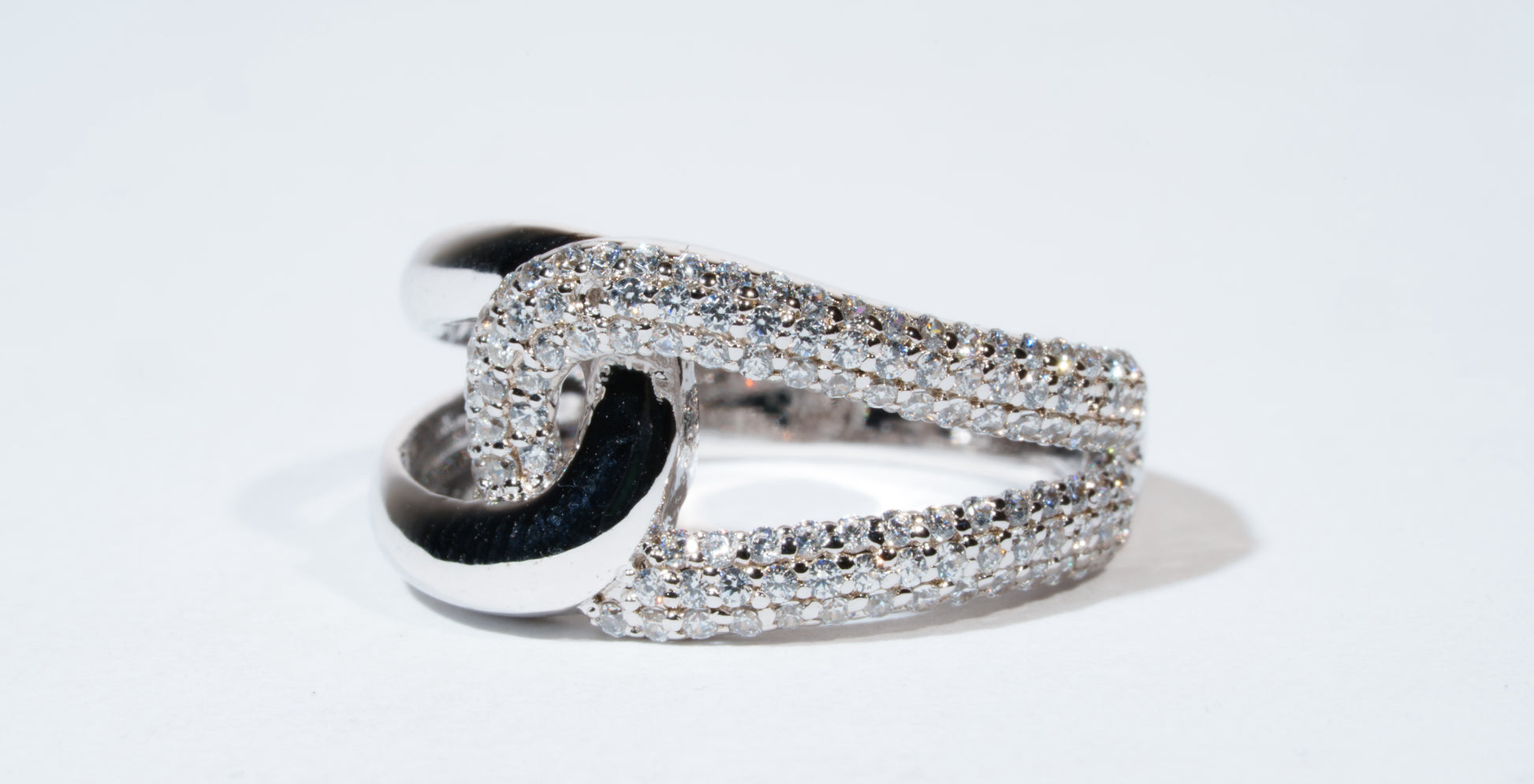 Icy Eternity Ring