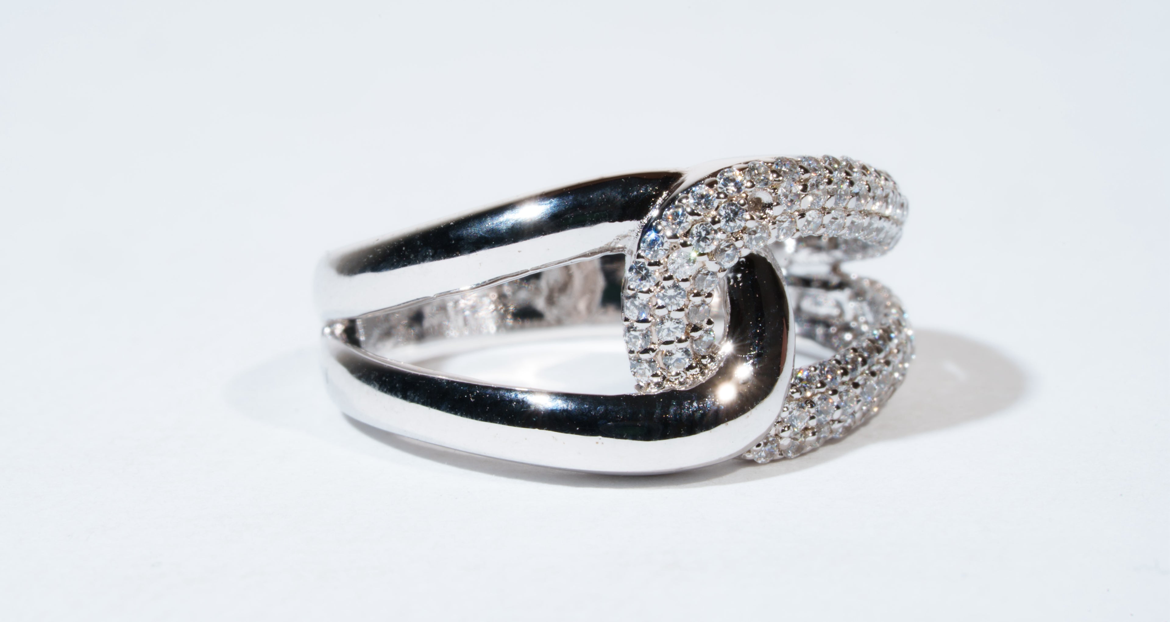 Icy Eternity Ring