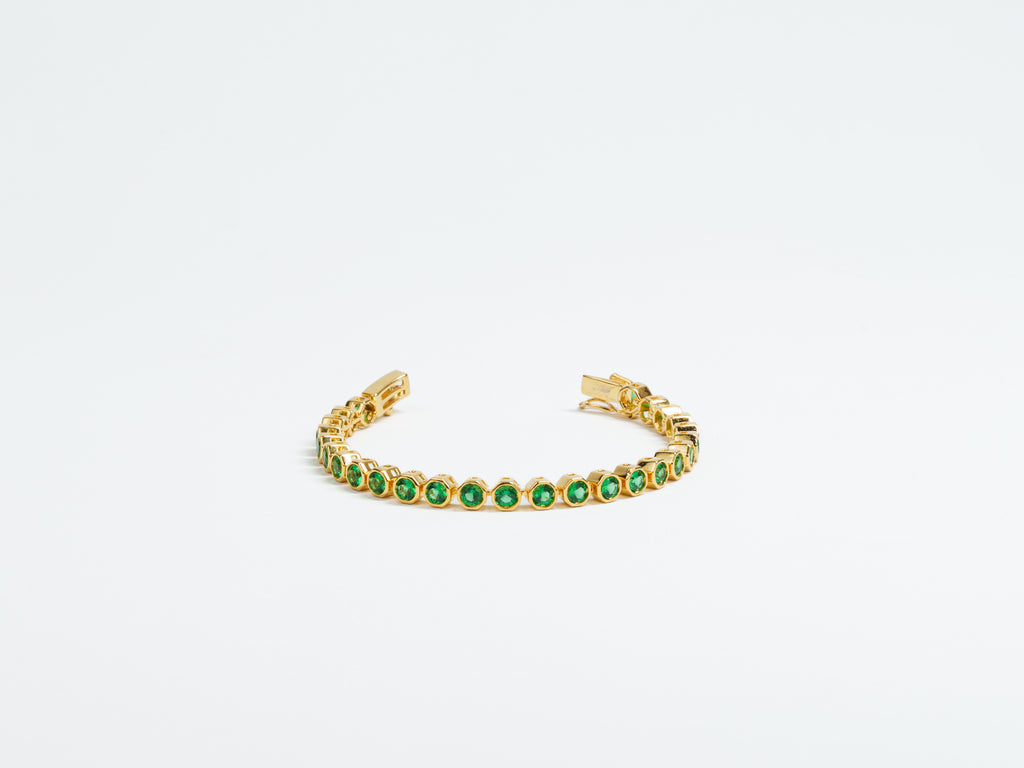 Gold Emeral Grace Bracelet