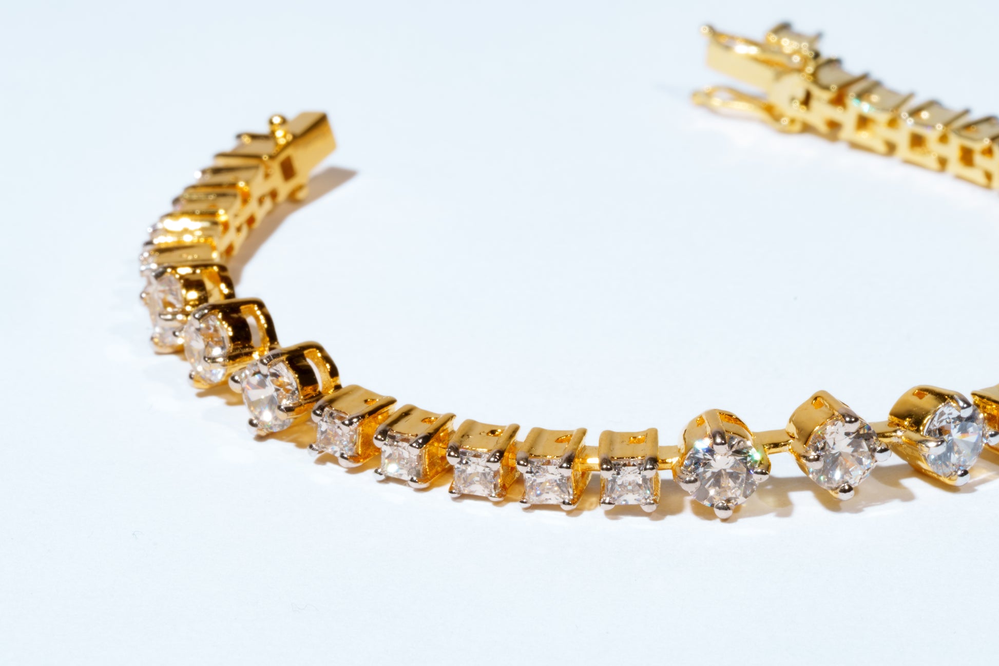 Gold Crystal Mirage Bracelet