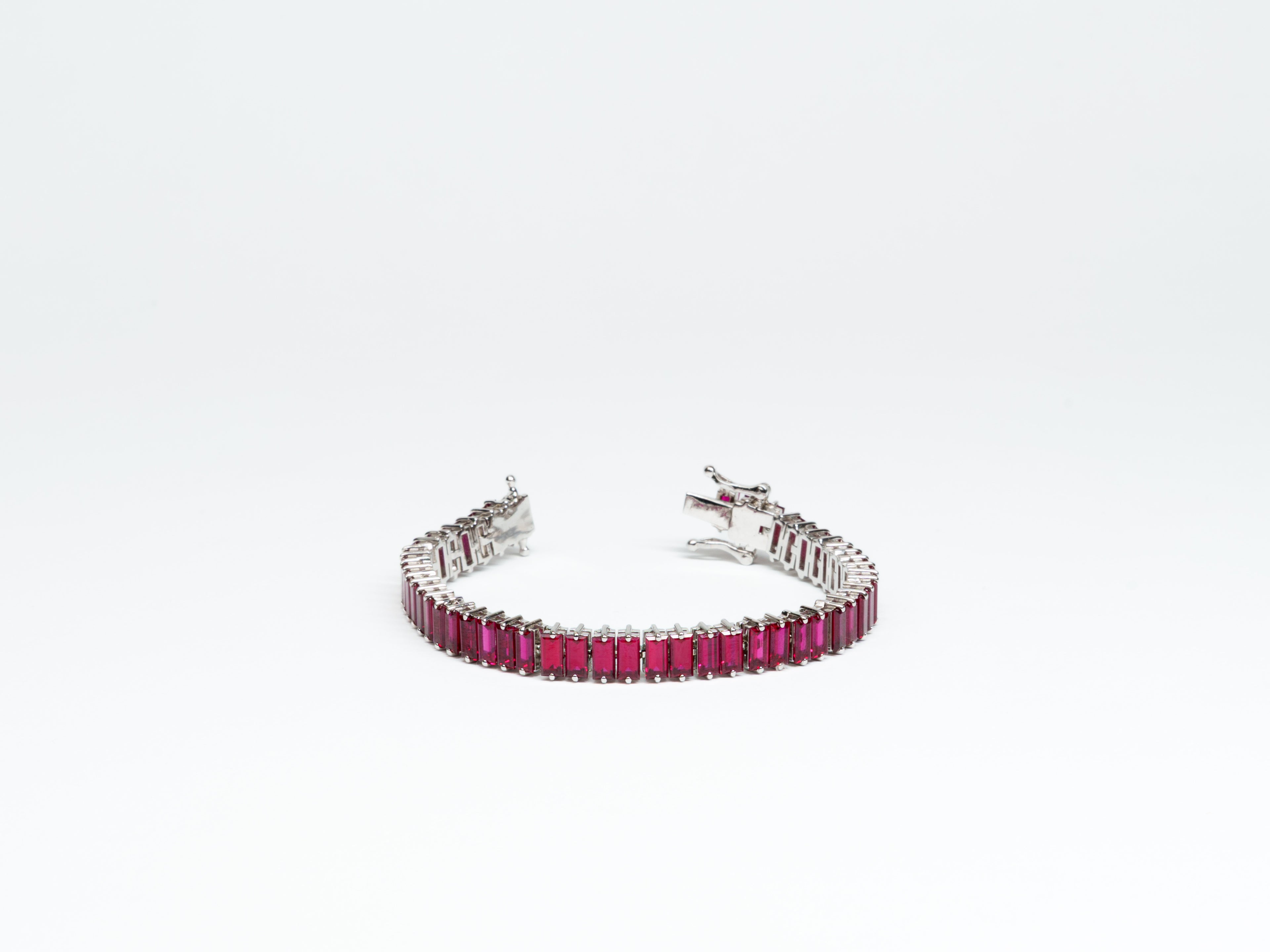 Ruby Elegance Bracelet