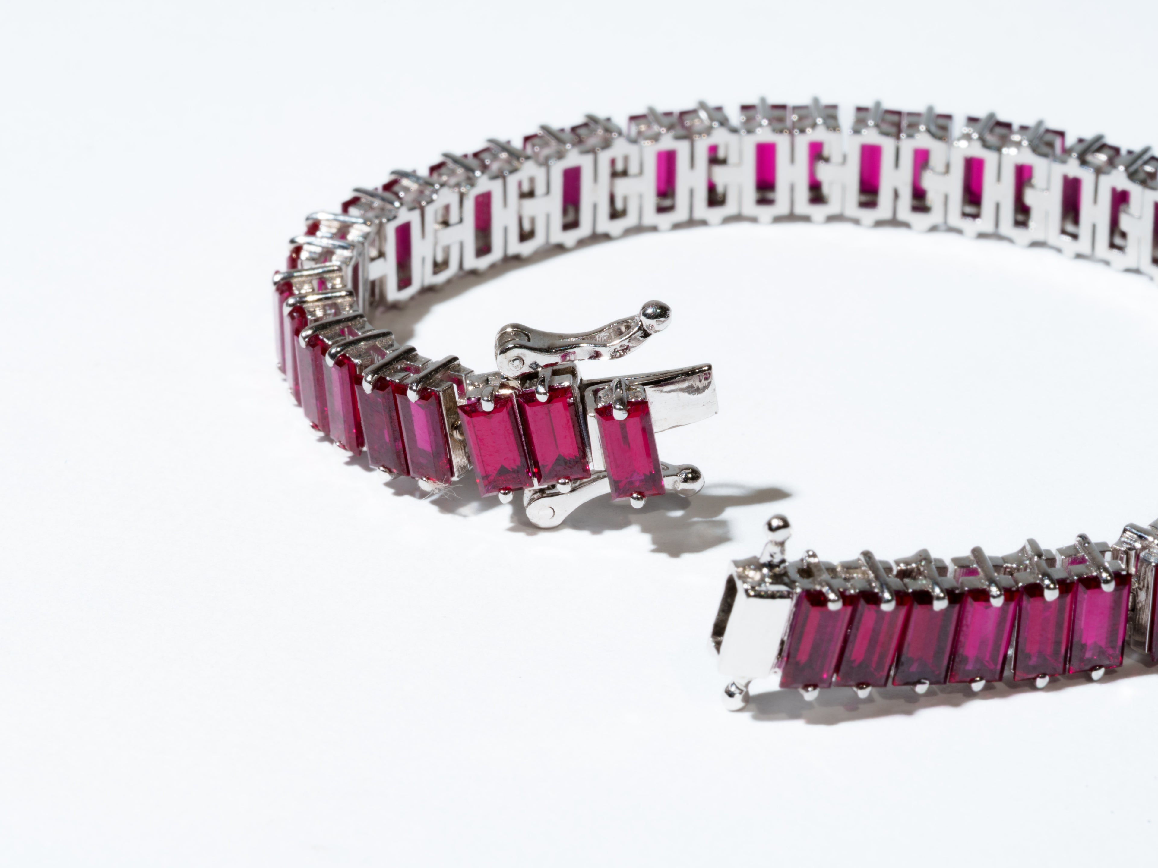 Ruby Elegance Bracelet