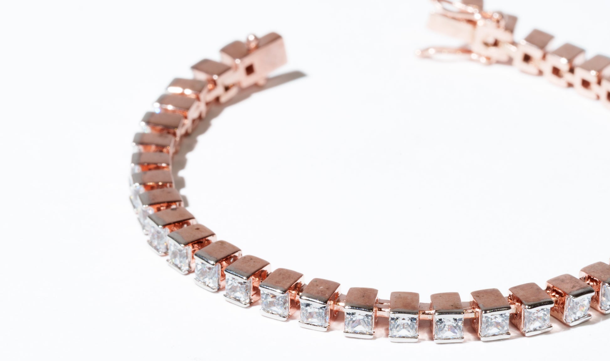 Rose Infinity Bracelet