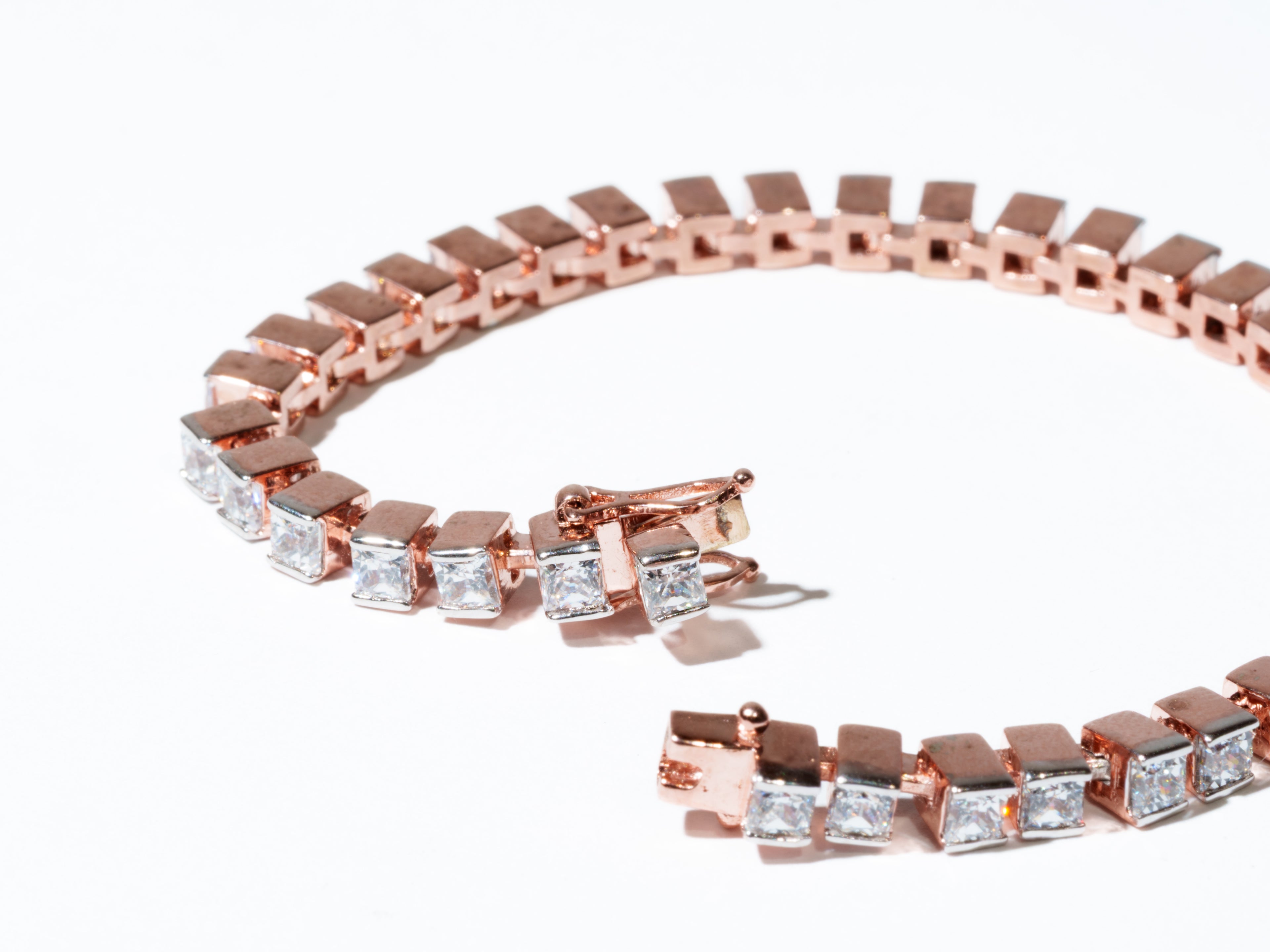 Rose Infinity Bracelet