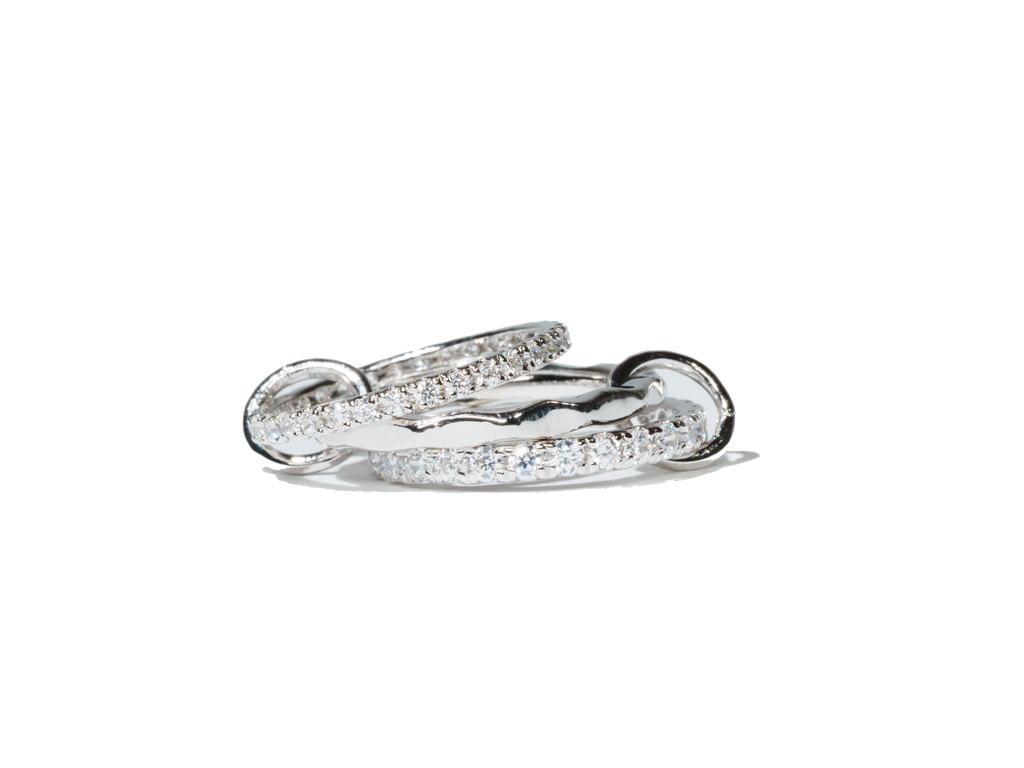 Twin Trinity Diamond Ring