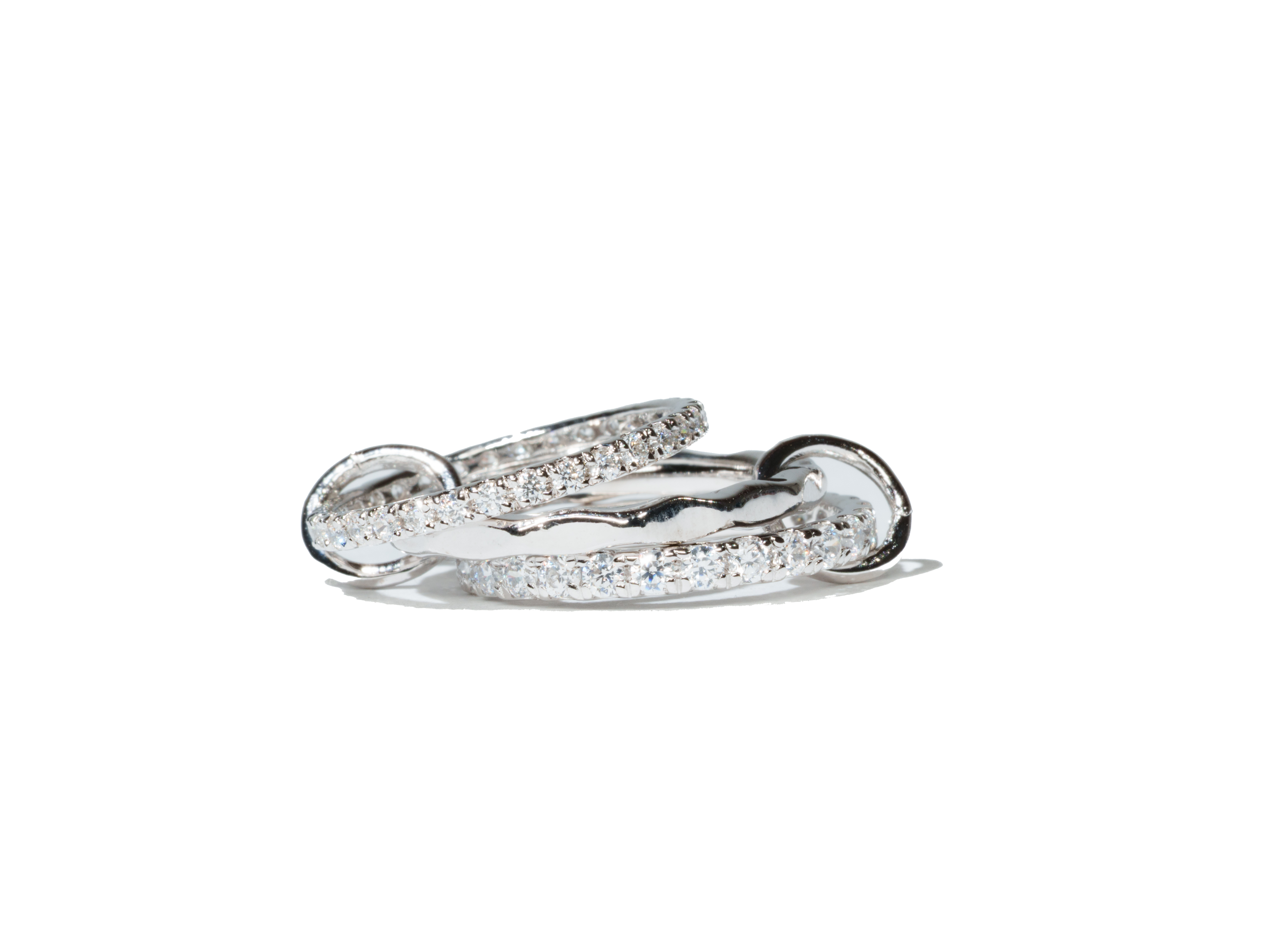 Twin Trinity Diamond Ring